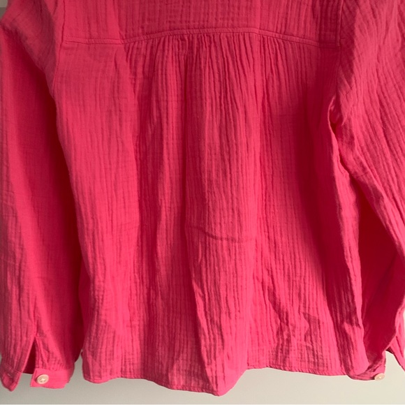 • [J. Crew] Cotton Textured Top • - Picture 8 of 11